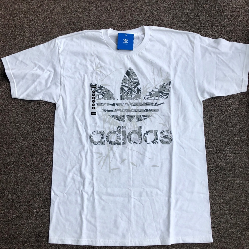 Brand New With Tag! Never worn white adidas shirt.